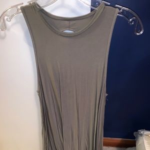 Tshirt material tank top dress